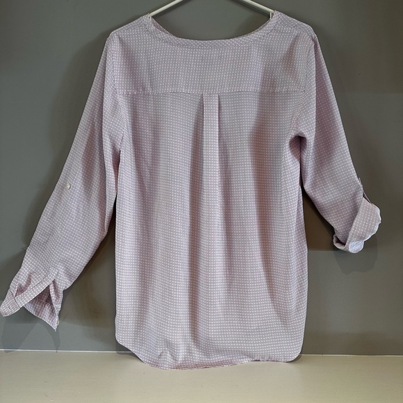 (#03) Ann Taylor blouse size L - Picture 2 of 10